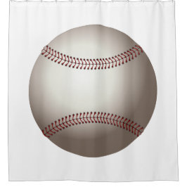 Baseball-Sportdesign Duschvorhang