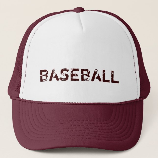 Baseball SportfanHat Truckerkappe (Vorderseite)