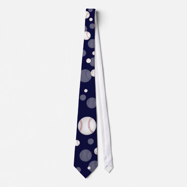 Baseball | Sportgeschenk Krawatte (Vorderseite)