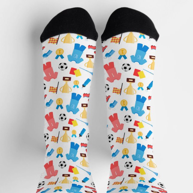 Baseball-Sportmuster  Socken (Oben)