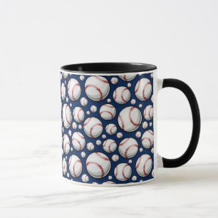 Baseball-Sportmuster Tasse