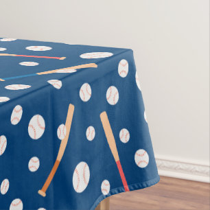 Baseball-Sportmuster Tischdecke