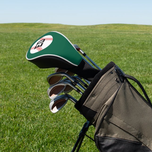 Baseball Sportpersonalisierter Fahrer Golf Headcover (In SItu)