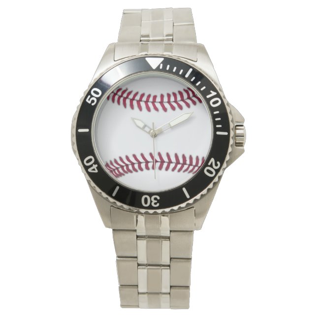 Baseball Sports Armbanduhr (Vorderseite)