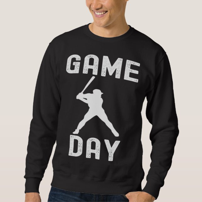 Baseball Sports athlete  Cool Quotes Family Sweatshirt (Vorderseite)