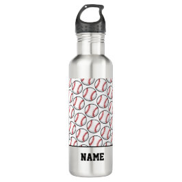 Baseball Sports Balls Name Pitcher-Fangspiel Edelstahlflasche