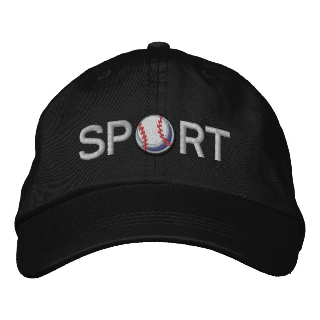 Baseball Sports Bestickte Baseballkappe (Vorderseite)