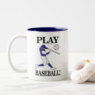 Baseball Sports Coach Player Zweifarbige Tasse