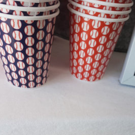 Baseball Sports Party Paper Cups Pappbecher