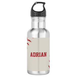 Baseball Sports Personalisiert Edelstahlflasche