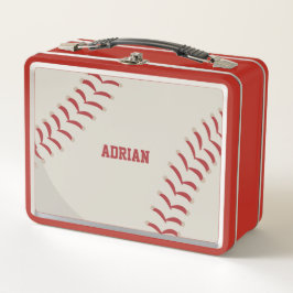 Baseball Sports Personalisiert Metall Brotdose