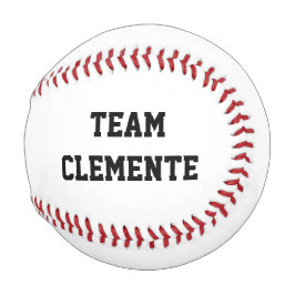 Baseball Sports TEAM NAME Fanclub Game Ball Fun