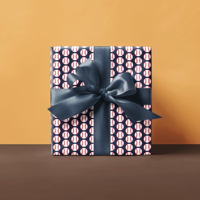 Baseball-Sportsparty Geschenkpapier (Von Creator hochgeladen)
