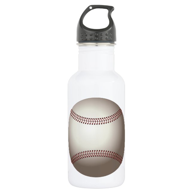 Baseball Sportteam Game Coach Familienfreund Spaß Edelstahlflasche (Vorderseite)