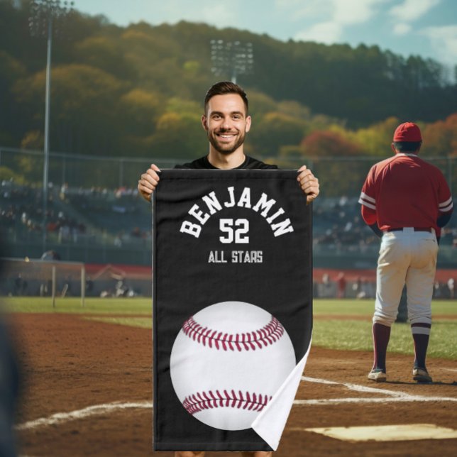 Baseball-Sporttuch, Handtuch für den Reisebus (Von Creator hochgeladen)