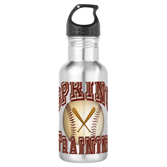 Baseball Spring Training Liberty Flasche Trinkflasche (Vorderseite)
