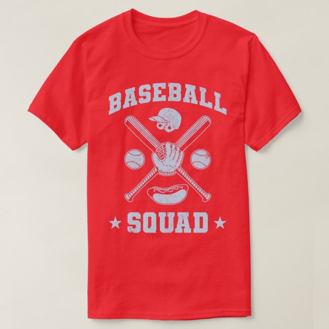 Baseball Squad V5 T-Shirt (Design vorne)