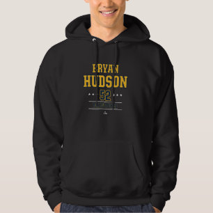 Baseball Star Bryan Hudson Milwaukee MLBPA Hoodie