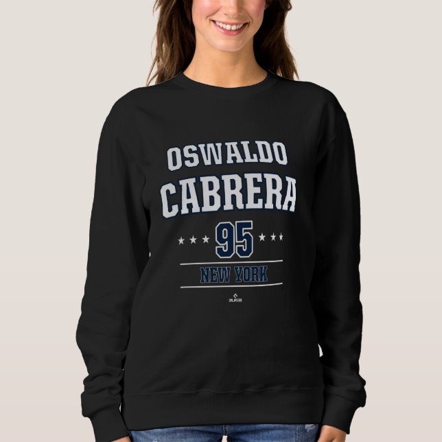 Baseball Star Oswaldo Cabrera New York MLBPA Sweatshirt (Vorderseite)