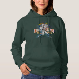 Baseball Stars & Stripes (Dark mode) | Women Hoodie