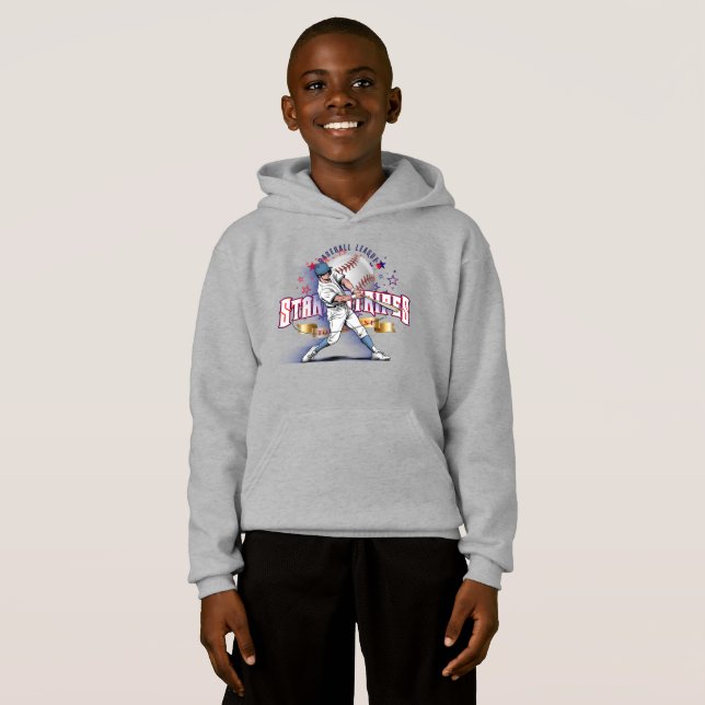 Baseball Stars & Stripes | Kids Hoodie (Vorne ganz)