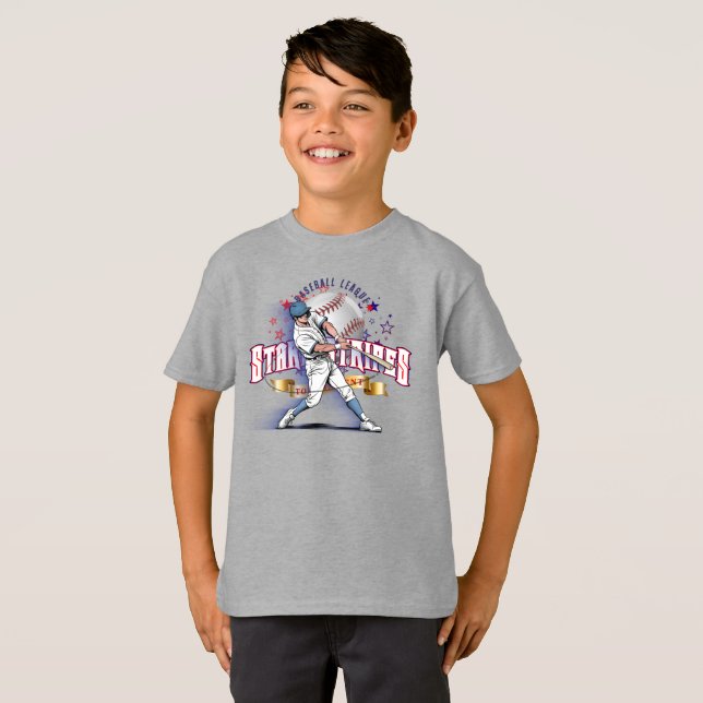 Baseball Stars & Stripes | Kids T-Shirt (Vorne ganz)