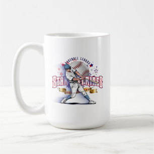 Baseball Stars & Stripes   Tasse Classique #15