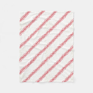 Baseball-Stich-Fleece-Decke Fleecedecke