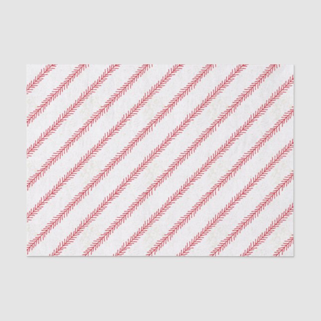 Baseball-Stich-Seidenpapier Seidenpapier (Vorderseite)
