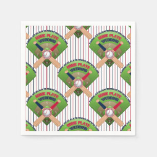 Baseball-Stifte, wir Got Verheirateten 4-PAPIERNAP Serviette