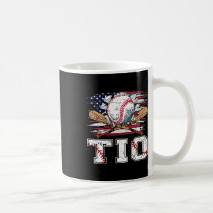 Baseball T-ball Tio American Flag Proud Ball Tio Kaffeetasse