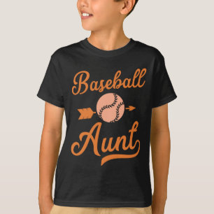 Baseball-Tante Illustration T-Shirt