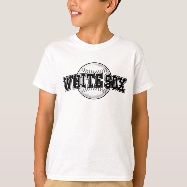 Baseball Team Chicago White So T-Shirt (Vorderseite)