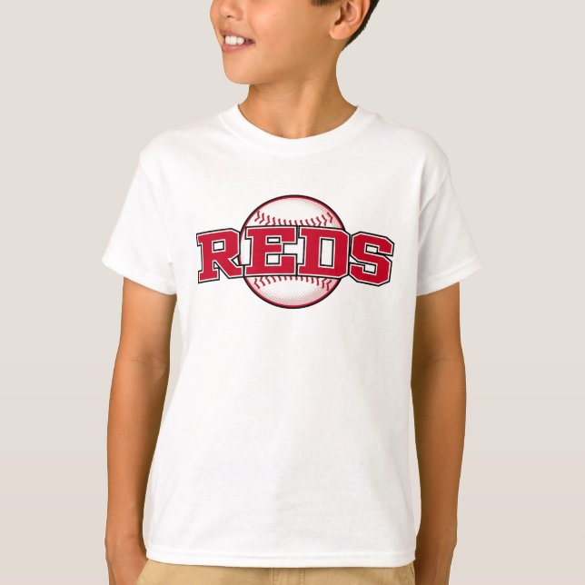 Baseball Team Cincinnati Red T-Shirt (Vorderseite)