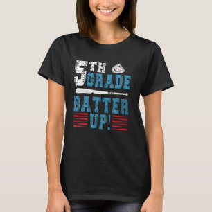 Baseball-Team der fünften Klasse zurück zur Schule T-Shirt