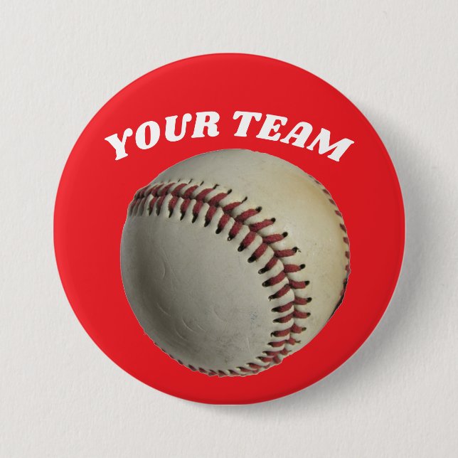 BASEBALL-TEAM-KUSTOM-TASTEN BUTTON (Vorderseite)
