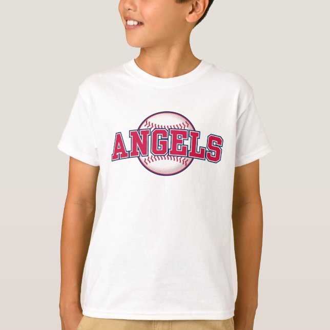 Baseball Team Los Angeles Angel T-Shirt (Vorderseite)