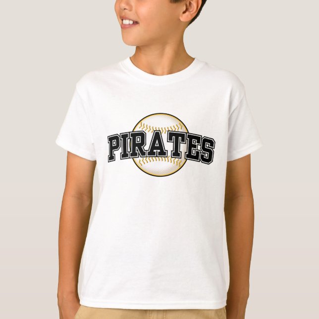 Baseball Team Pittsburgh Pirate T-Shirt (Vorderseite)