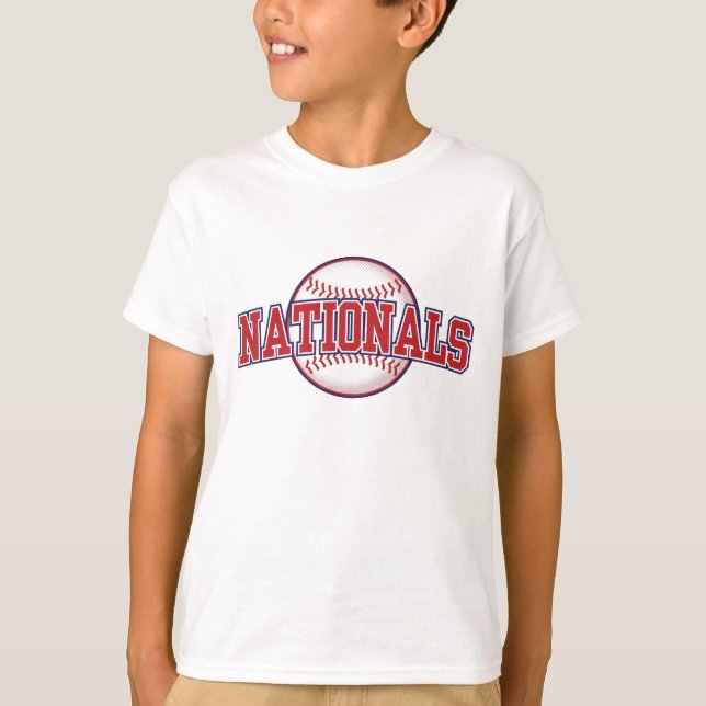 Baseball Team Washington National T-Shirt (Vorderseite)