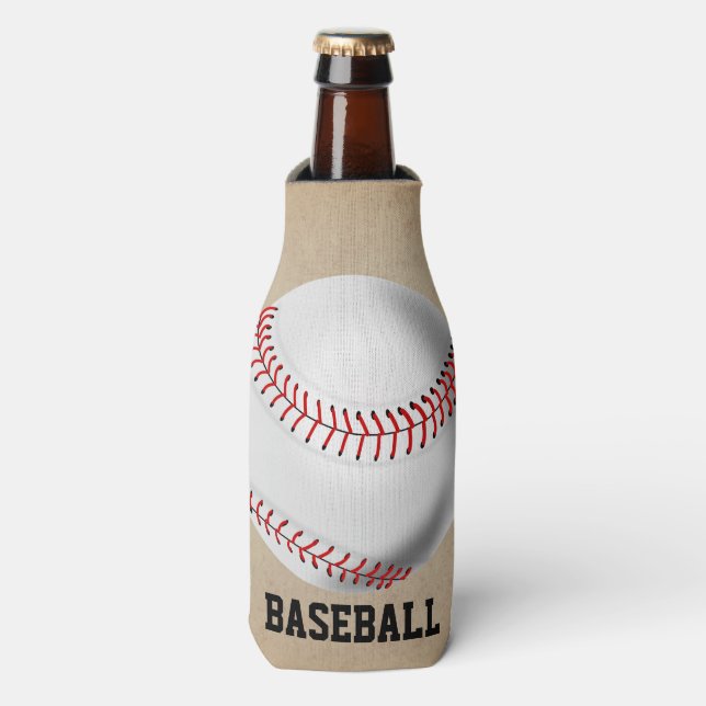 BASEBALL THEMA FLASCHENKÜHLER (Flaschenvorderseite)