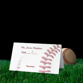 Baseball-Thema Hochzeit individuell anpassbare Pla