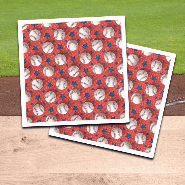 Baseball-Thema Serviette (Von Creator hochgeladen)