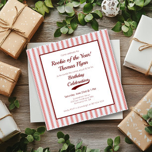 Baseball Thema Sport Platz Geburtstag Einladung