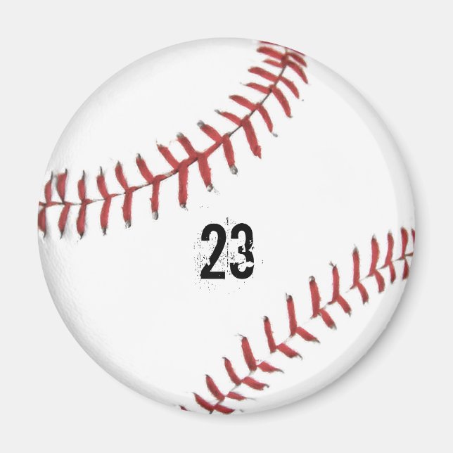 Baseball-Theme-Magnet Magnet (Vorne)