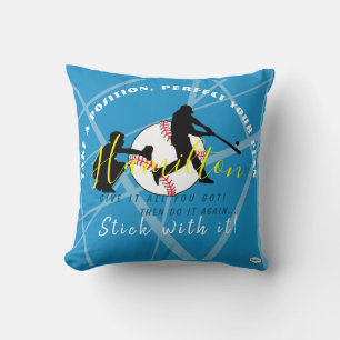 Baseball Theme Personalisiert Pillow HAMbyWG Kissen