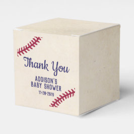Baseball Themed Baby Dusche Gefallen Box Geschenkschachtel