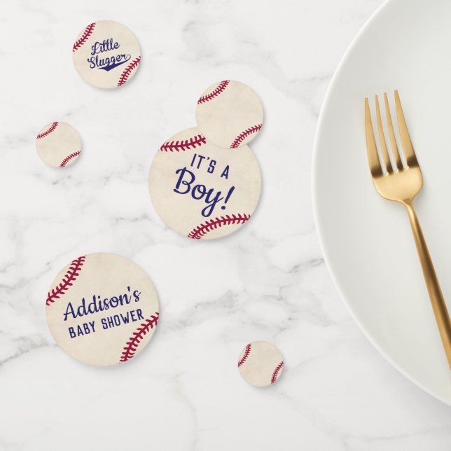 Baseball Themed Baby Duschtisch Confetti Konfetti (Gruppe)