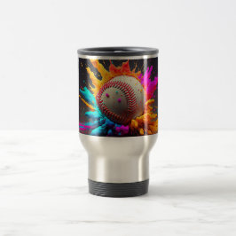 Baseball-Thermaltumbler Reisebecher