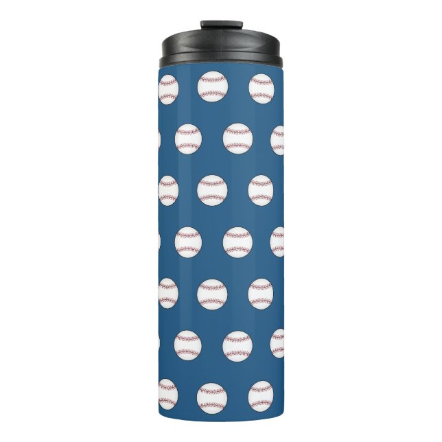 Baseball-Thermaltumbler Thermosbecher (Vorderseite)