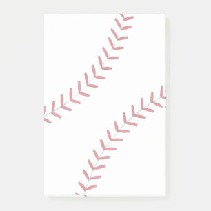 Baseball Threads Post-it Klebezettel